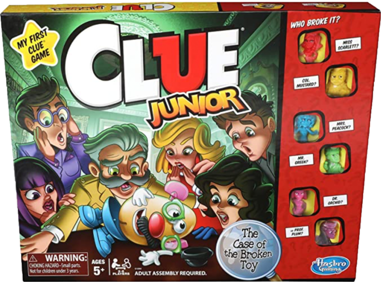 Clue jr Board game