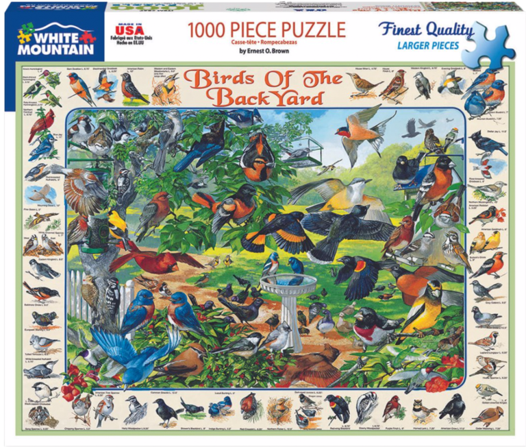 Birds of the Backyard Puzzle