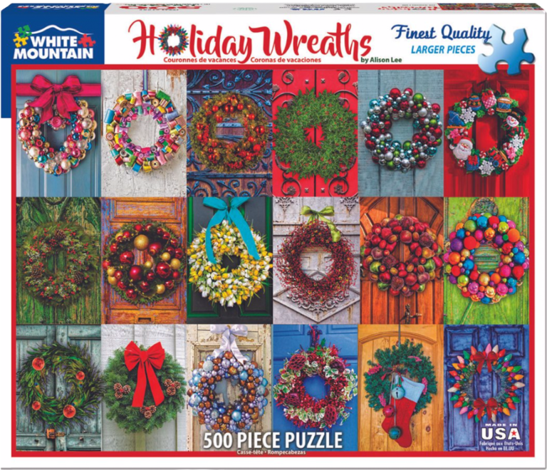 Holiday Wreaths Puzzle