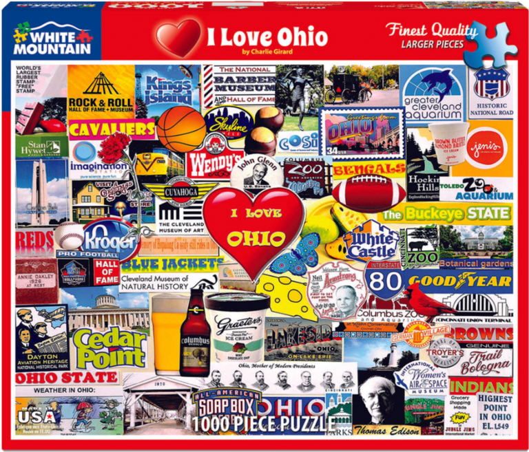 I Love Ohio Puzzle