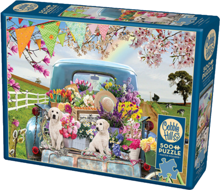 Country Truck in Spring Puzzle