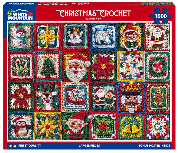 Christmas Crochet Squares